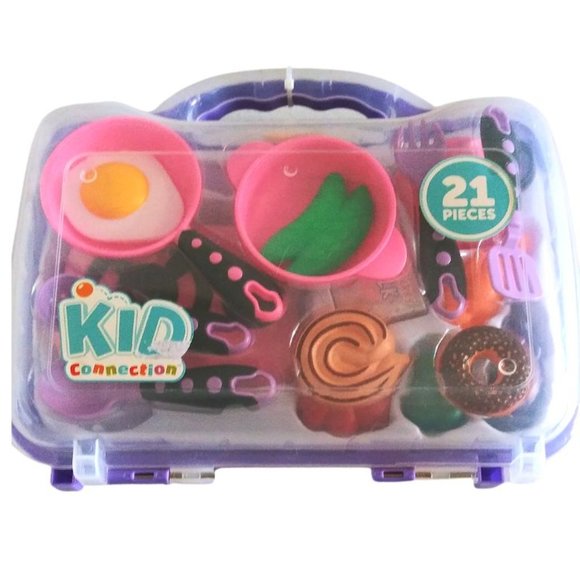 KID CONNECTION 21 PIECE COOKINF FOOD PLAYSET - Picture 2 of 6